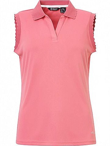 abacus Victoria Drycool Sleeveless Polo in Lipstick (view 1)