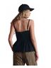 The Great. Black Verse Top in Black Size 0 - photo 4