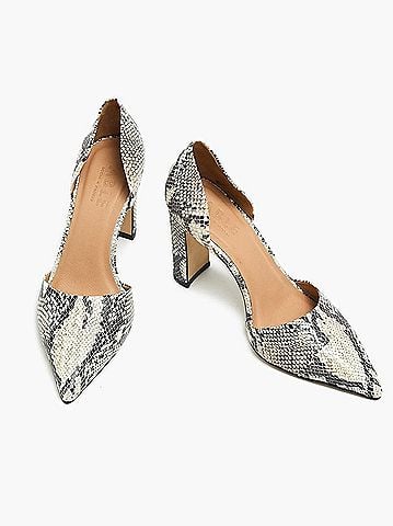 ABLE Women's Sarai D'orsay Heel in Snake (view 2)