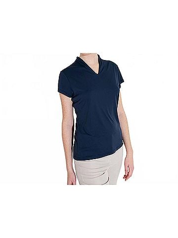abacus Hammel Recycled Cupsleeve Shirt in Navy (view 2)
