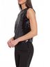 Lyssé Black Adaline St Sequin Shell Top in Black Size S - photo 3