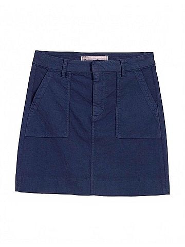 Frank & Eileen Jameson Skirt in Summer Navy (view 1)