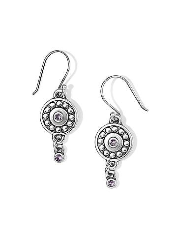 Brighton Women's Pebble Dot Medali Reversible French Wire Earrings (view 1)