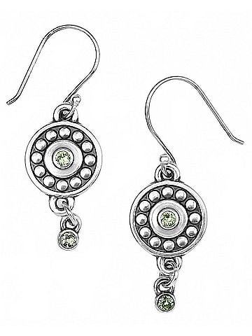 Brighton Women's Pebble Dot Medali Reversible French Wire Earrings (view 2)