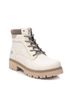XTI White Women's Combat Booties Size 7 - photo 2