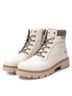 XTI White Women's Combat Booties Size 7 - photo 3