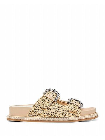Dolce Vita Women's Shauny Crystal Buckled Slide Sandals (view 2)