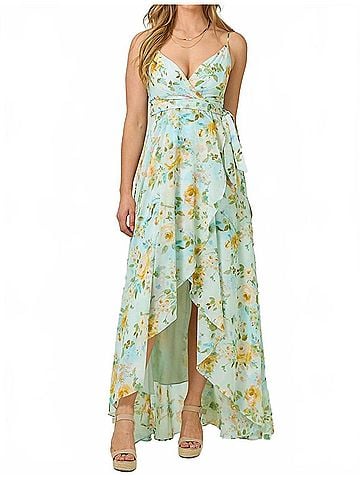 Mystree Garden Glimmer Dress in Sage Mint (view 2)