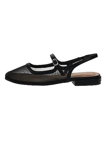Chinese Laundry Women's Vila Mesh Slingback Flats in Black (view 2)