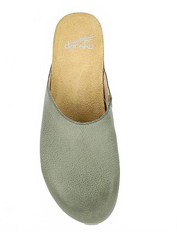 Dansko Women's Talulah Milled Burnished Mule in Ivy (view 2)