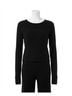 Z Supply Solid Black Du Monde Sweater Size S - photo 1