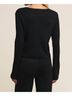 Z Supply Solid Black Du Monde Sweater Size S - photo 4