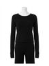 Z Supply Print Black Du Monde Sweater Size M - photo 1