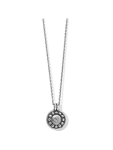 Brighton Women's Pebble Dot Medali Petite Reversible Necklace (view 1)