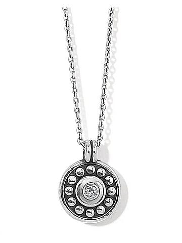 Brighton Women's Pebble Dot Medali Petite Reversible Necklace (view 2)