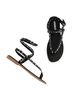 Andrea Black Women's Studded Sandal Size 10 - photo 4