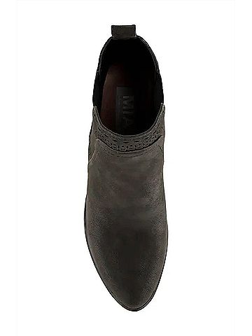 Mia Women's Lorenza Heeled Booties in Black (view 2)