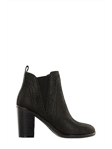 Mia Women's Lorenza Heeled Booties in Black (view 1)