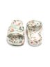Hunter White Women's Bloom Algae Marble Slide Sandals in White Size 11 (wide) - photo 4