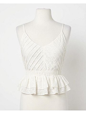 Ramy Brook Keleka Springtime Peplum Tank (view 1)
