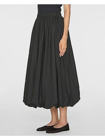 Rails Cala Bubble Midi Skirt in Black (view 2)