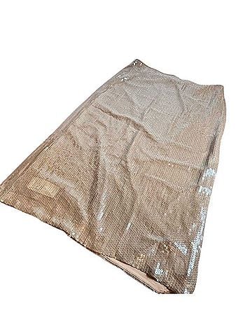 Abercrombie & Fitch Sequin Midi Skirt Skort (view 1)