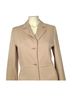 maxmara Solid Tan Blazer Size 8 - photo 2