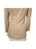 maxmara Solid Tan Blazer Size 8 - photo 6