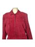 Bernardo 100% Leather Solid Red Leather Jacket Size L - photo 2