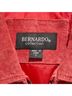 Bernardo 100% Leather Solid Red Leather Jacket Size L - photo 6