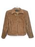 Giorgio Sant'Angelo 100% Cotton 100% Acetate Solid Brown Jacket Size 12 - photo 7