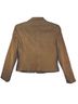 Giorgio Sant'Angelo 100% Cotton 100% Acetate Solid Brown Jacket Size 12 - photo 2