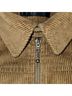 Giorgio Sant'Angelo 100% Cotton 100% Acetate Solid Brown Jacket Size 12 - photo 11