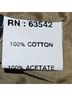 Giorgio Sant'Angelo 100% Cotton 100% Acetate Solid Brown Jacket Size 12 - photo 8