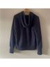 Tommy Hilfiger Solid Blue Zip Up Hoodie Size S - photo 11