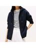 Tommy Hilfiger Solid Blue Zip Up Hoodie Size S - photo 3
