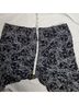 Bimba y Lola Graphic Black White Casual Pants Size S - photo 7