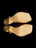 Cape Robbin Gold Brown Heels Size 5 1/2 - photo 6