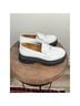 Maje 100% Leather Solid Gold Flats Size EU 39 - photo 5