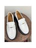 Maje 100% Leather Solid Gold Flats Size EU 39 - photo 11