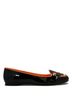 Strange Cvlt Black Orange Flats Size 6 - photo 3