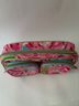 Lilly Pulitzer 100% Canvas Floral Pink Green Clutch One size - photo 5