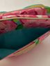 Lilly Pulitzer 100% Canvas Floral Pink Green Clutch One size - photo 8