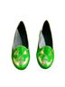 Strange Cvlt Green Flats Size 6 - photo 1