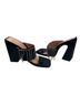Dolls Kill Solid Black Silver Heels Size 6 - photo 3