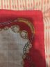 Roberta di Camerino Print Red White Scarf One size - photo 4