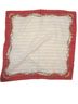 Roberta di Camerino Print Red White Scarf One size - photo 2