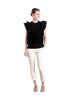 Veronica Beard 100% Cotton Floral Black Short Sleeve Top Size 0 - photo 7
