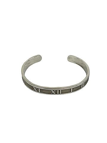 Tiffany & Co. TIFFANY&Co. Tiffany Vintage Atlas Bangle, Sterling Silver 925 Bracelet, Accessory, 67365 (view 1)