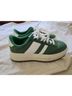 Project Cloud Solid Green White Sneakers Size 6 - photo 6